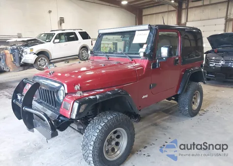 2000 Jeep Wrangler Sport from USA, damaged, VIN 1J4FA49S9YP731865